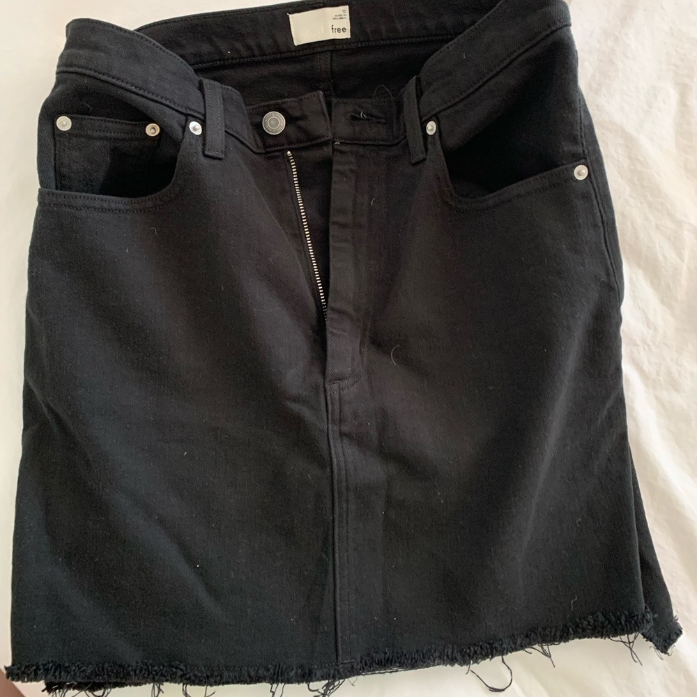 Aritzia Jean skirt